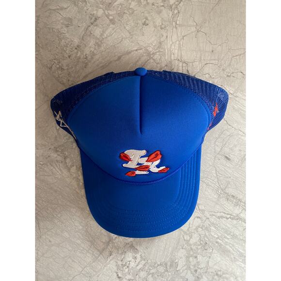 La Ropa Royal Blue Snapback Trucker Hat - Picture 3 of 7